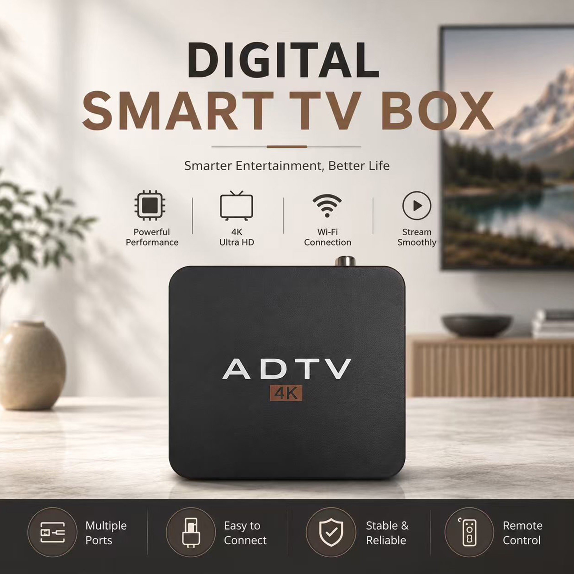 Radxa Rock 5B 16Gb - Digitale tv-decoder (STB): OTT Android-apparaat +